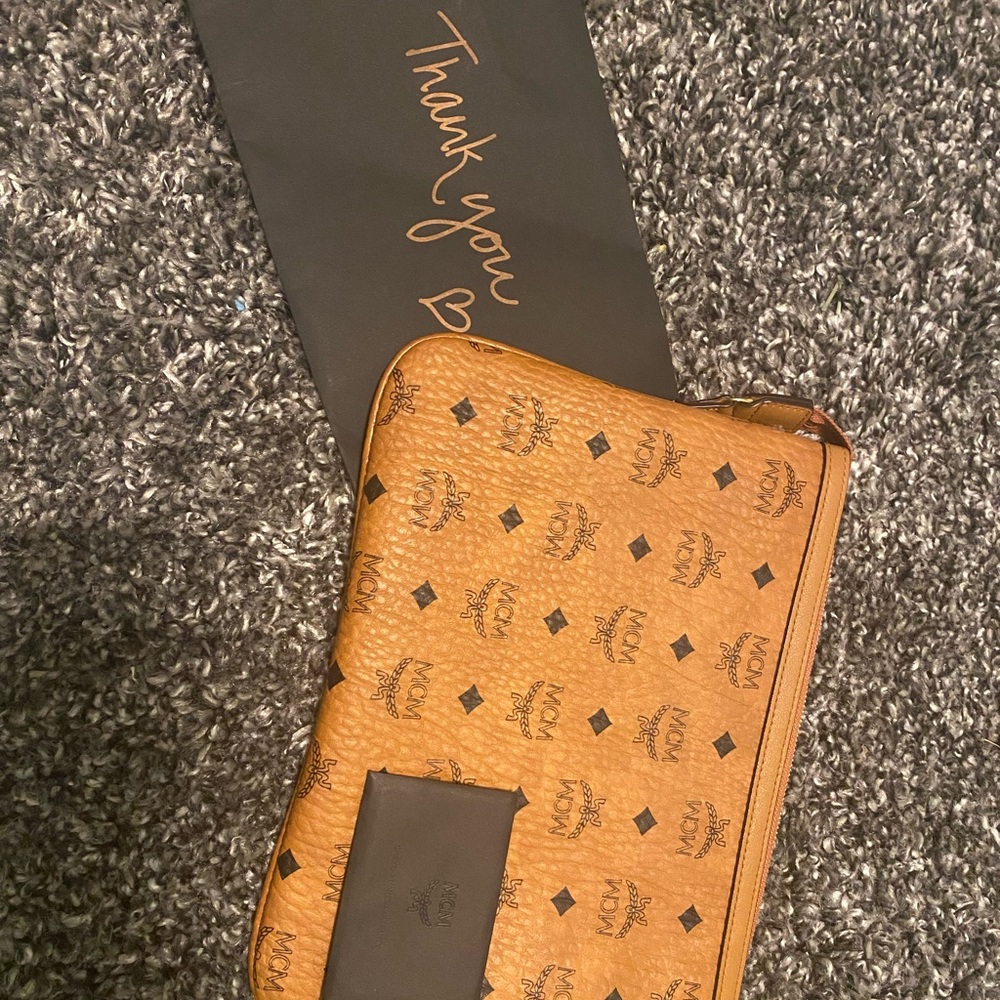 Visetos Liz Shopper Tote Pouch Cognac